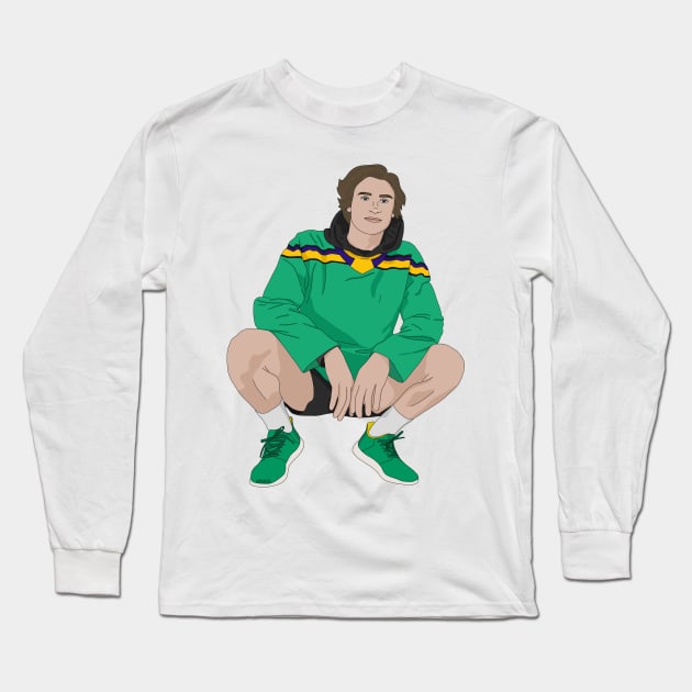 Trevor Zegras Long Sleeve T-Shirt by aimeefergiex